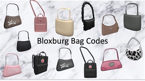 bloxburg lv bag code|bloxbrug decal codes.